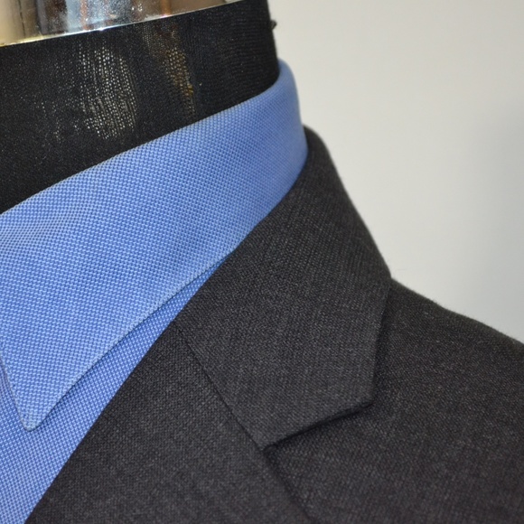 Pronto Uomo 40L Sport Coat Blazer Suit Jacket Gray - Picture 2 of 8